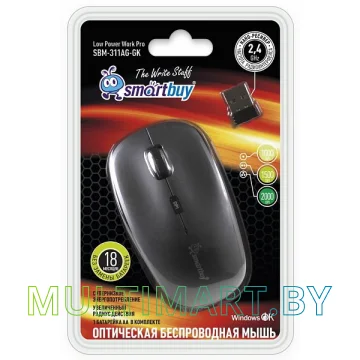Мышь Smartbuy 311AG Gray/Black (SBM-311AG-GK) картинка 3